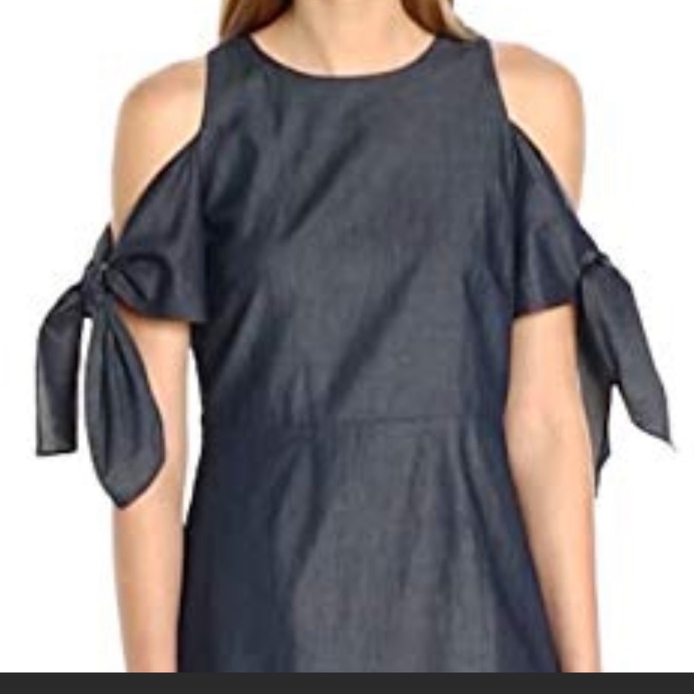 NWT Laundry by Shelli Segal chambray dress size 14 nwt